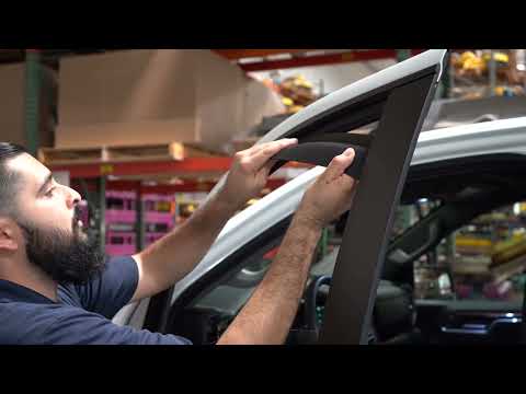 Install EGR Slimline In-Channel Window Visors - General