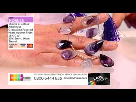 Neon Apatite for JewelleryMaker LIVE 30/05/2014