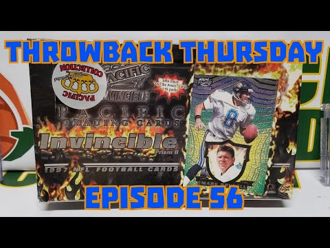 1997 Pacific Invincible Football Box Opening. Throwback Thursday EP 56