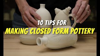 Download lagu 10 Tips on How to Throw Closed Form Pottery - With 3 Projects! mp3