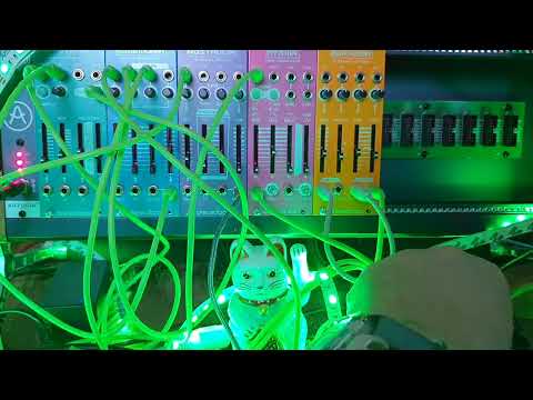 Monday Dreadbox Modular Synth Jam with Moog and Korg
