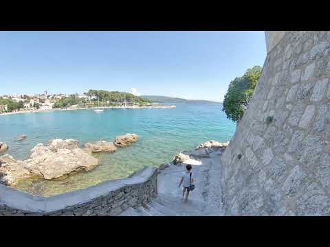 Stadt KRK auf der Insel KRK 2020