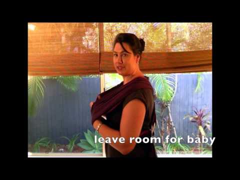 How to Caboo Part 1 ~ Babywearing Instructional Video
