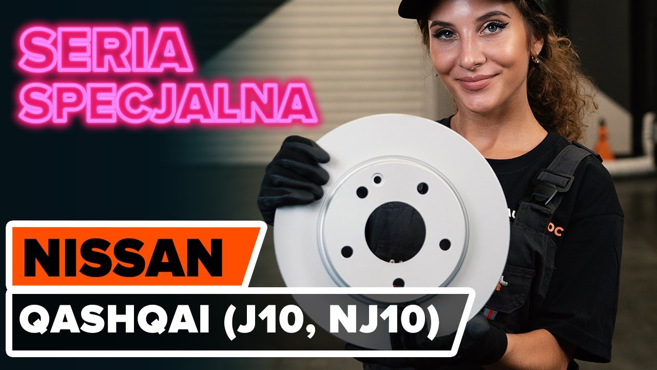 Jak wymienić tarcze hamulcowe przód w Nissan Qashqai J10 - poradnik naprawy