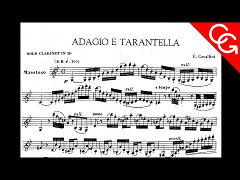 CAVALLINI Adagio e Tarantella Corrado Giuffredi, clarinet