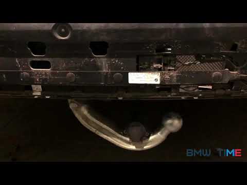 Установка Электро фаркопа на BMW X4 G02