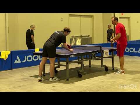 Joola NA Teams 2021, frictionless anti spin +inverted vs inverted+inverted , Onur vs Alex