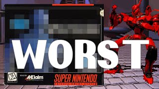 Definitely the WORST SNES game of All Time