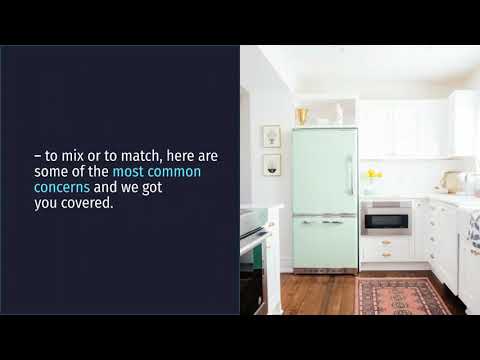 To Mix or To Match How to Choose Appliances for Your Kitchen