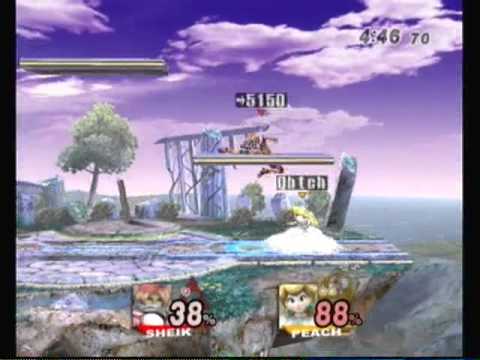Ed (Sheik) vs Kyon (Peach) Set 1 - NLL 9/17/11 - Tournament