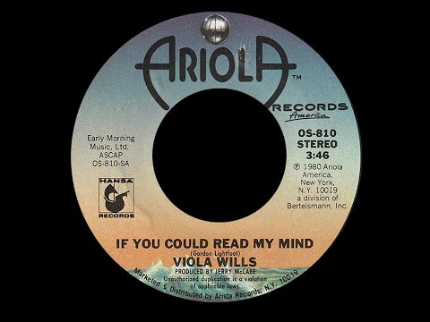 Viola Wills ~ If You Could Read My Mind 1980 Disco Purrfection Version