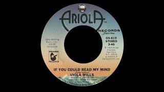 Viola Wills ~ If You Could Read My Mind 1980 Disco Purrfection Version
