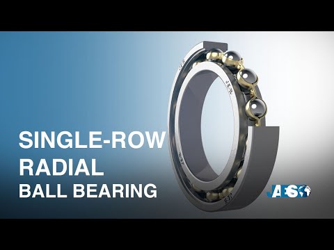 Single-row Radial Ball Bearing - Shallow groove and Deep groove - Maximum capacity