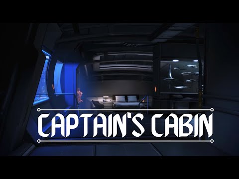 Mass Effect LE2 Ambience - SSV Normandy SR2 - Captain's Cabin (ambient sounds, no music)