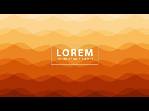 Abstract Background Design in Adobe Illustrator