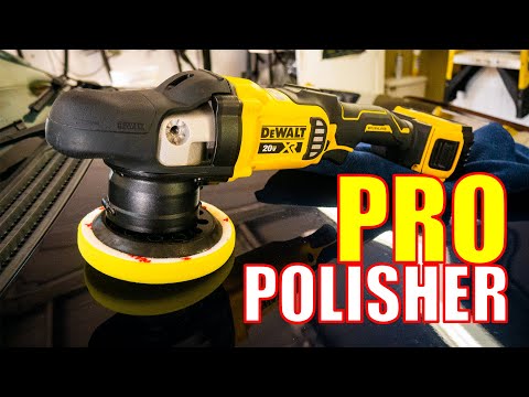 DeWalt Akumuliatorinis poliruoklis DCM848N 18 V, 125mm, be akumuliatoriaus ir kroviklio video