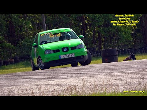 Mateusz Dukalski - Seat Arosa - wwtech SuperOES 5 Runda Tor Kielce 27-05-2023