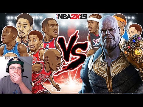 Could Thanos Defeat The Entire NBA? | NBA 2K19