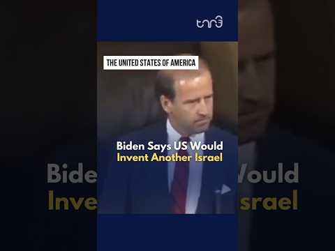 ⁣President Joe Biden says he would invent another Israel for the United States.