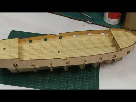 CASCO-14- Como forrar las amuradas. HMS BEAGLE - Modelismo Naval