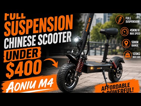 Is this $400 Chinese Scooter Worth it? | AONIU M4