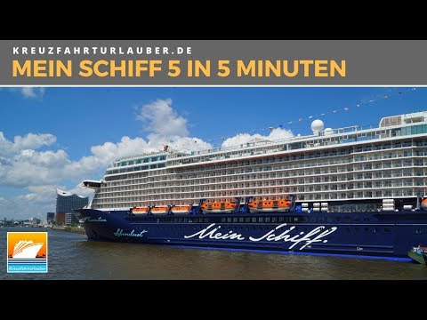 Highlights Mein Schiff 5 in nur 5 Minuten Rundgang