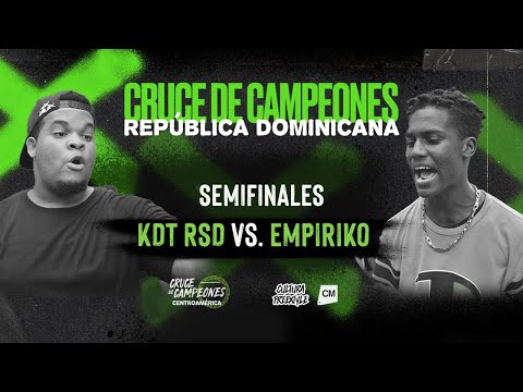 KDT RSD 🇩🇴 vs EMPIRIKO 🇩🇴 | SEMIFINAL | CRUCE REPÚBLICA DOMINICANA | Cruce de Campeones 202