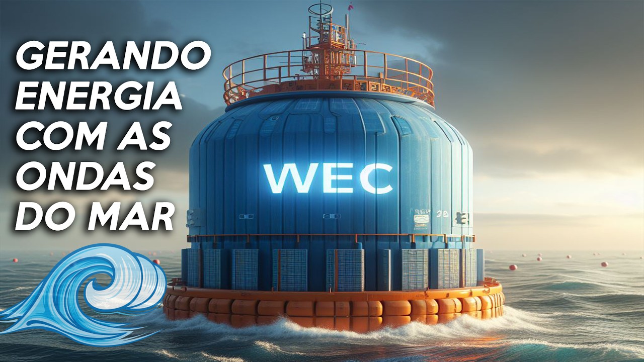 Como CAPTURAR ENERGIA das ONDAS do MAR? Como GERAR ENERGIA usando ONDAS?