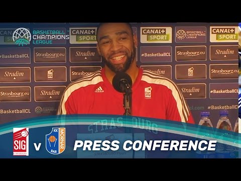 SIG Strasbourg v KK Mornar - Press Conference - Basketball Champions League