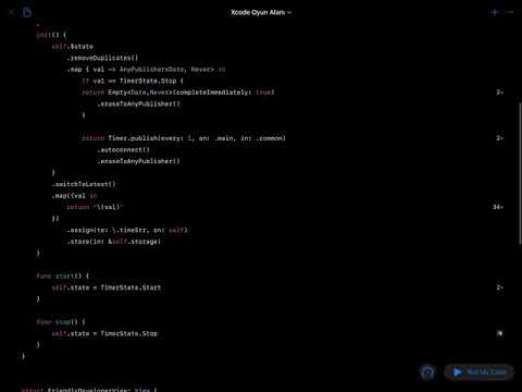Swift Combine Timer Playgrounds