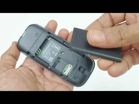 Nokia 105 /106 - How to Remove Battery and Insert SIM