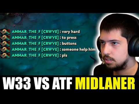W33 vs ATF Mid Lane - First Pick Tiny vs Last Pick Huskar