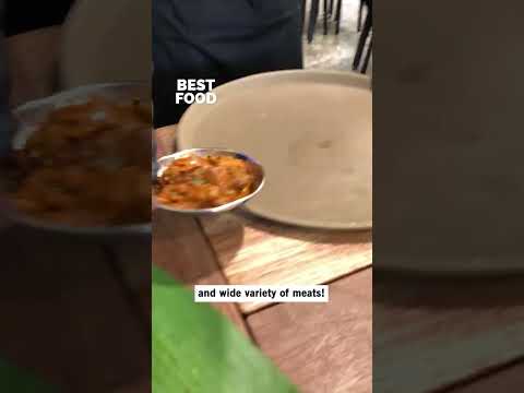 Restaurante boutique de arroz com folhas de bananeira em Bangsar!