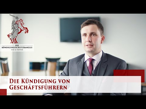Die Kündigung von Geschäftsführern | Arbeitsrecht | Die Kündigungsschutzkanzlei Fink & Partner