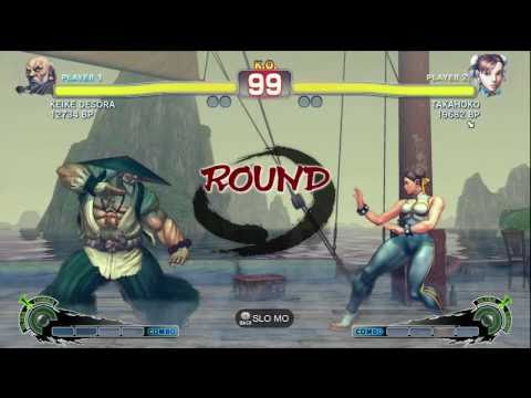 Desora [Gouken] vs TAKAHOKO [Chun] SSF4 Japanese Online Ranked Matches - Xbox Live
