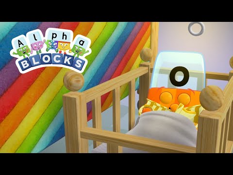 おやすみ - 幼稚園の歌 - 読み方を学ぼう - @officialalphablocks (Night Night | Kindergarten Sing-along | Learn to Read | @officialalphablocks)