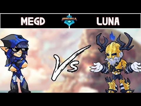 MegD vs Luna - MegD vs Viewers 2021 - NA - Brawlhalla Show Match #21