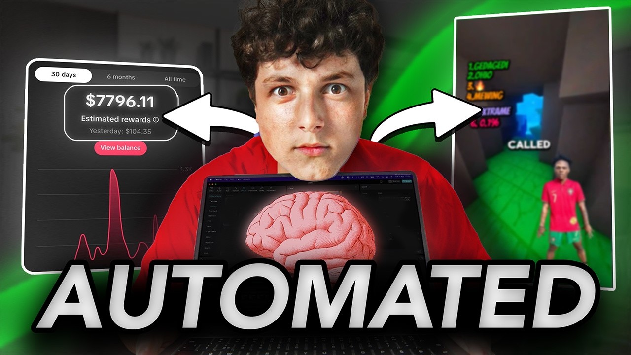 How to Make TikTok BRAINROT Videos (80% Automated)