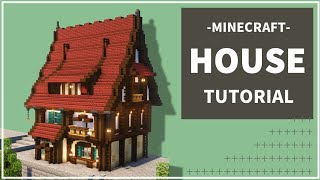 【マイクラ建築】おしゃれな家の作り方【Minecraft】【建築講座】