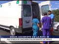 GRAVE ACCIDENTE CERCA DE CAPILLA DEL MONTE