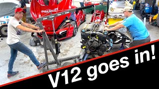 Engine install #8 King Zero V12 supercar!