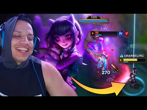 TYLER1 SNIPED BY T1__PLAY__VARIETY | 1V9 ANNIE VS APHELIOS MID GAMEPLAY