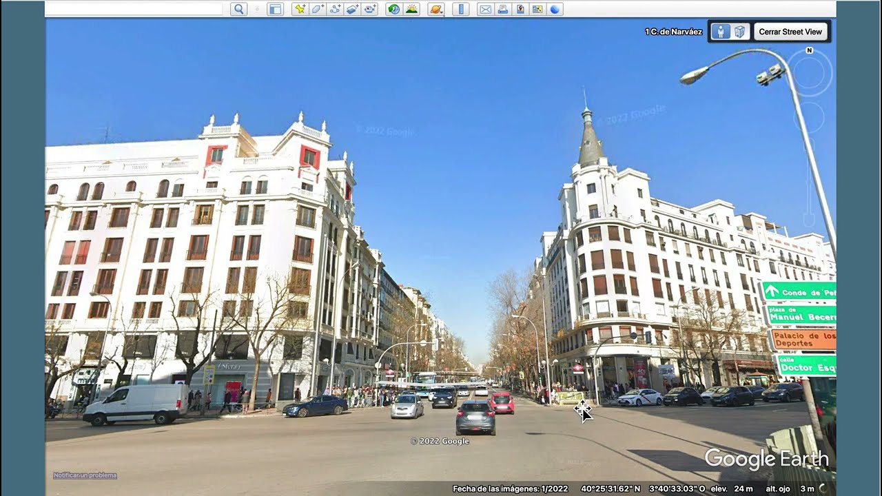 RECORRIDOS POR MADRID 29. CONDE DE PEÑALVER , DE GOYA A ORTEGA Y GASSET . NÚMEROS PARES.