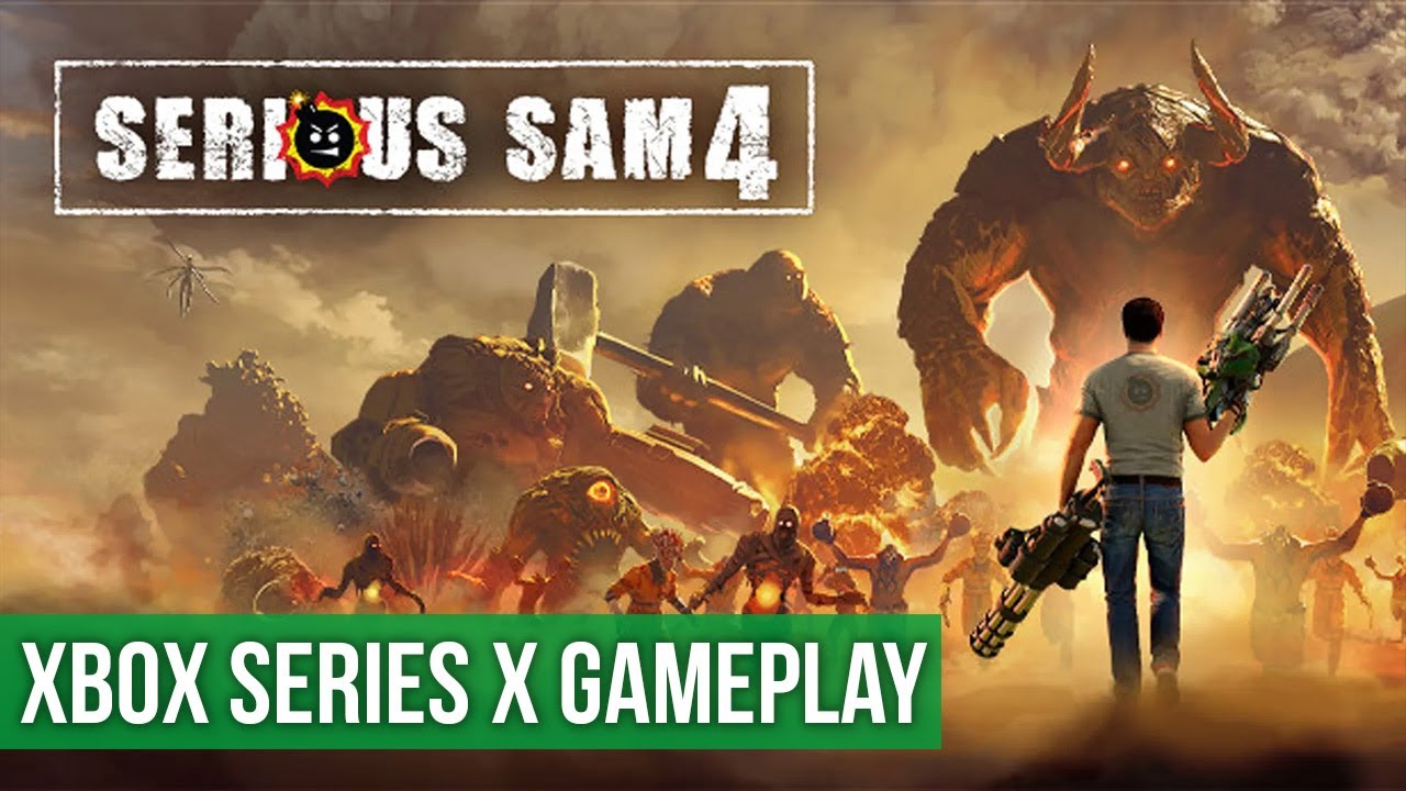 Serious Sam 4 was released on Xbox Series X/S immediately in Game Pass