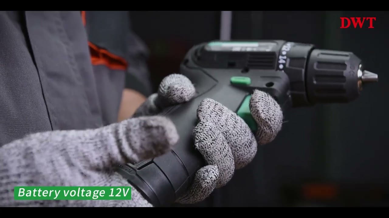 Акумуляторний дриль шуруповерт DWT ABSP-12 DN-2 відео 1