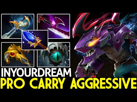 INYOURDREAM [Slark] When Pro Carry Aggressive Play Imba Scepter Dota 2