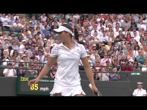 2013 Day 2 Highlights: Maria Kirilenko v Laura Robson