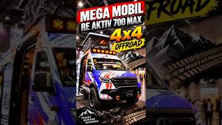 Mega Mobil Re Aktiv 700 MAXSprinter 4x4Offroad #automobile #camper #campervan #Wohnmobil #sprinter