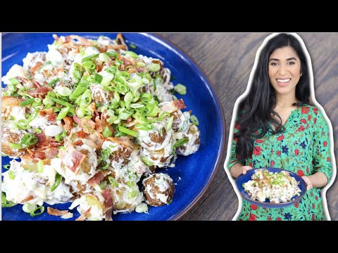 Loaded Baked Potato Salad (Perfect for picnics and barbecues!)