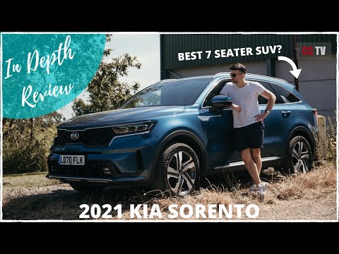 Kia Sorento hybrid 2021- BEST 7 seater SUV?  IN DEPTH review & Off road